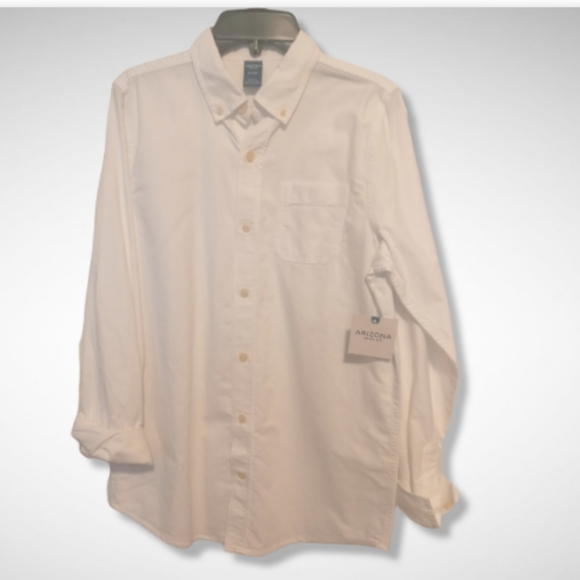 NWT Boy's Xl Bundle of (2) Collar Button Down Dress Shirts Sz Xl All cot… - Picture 5 of 11